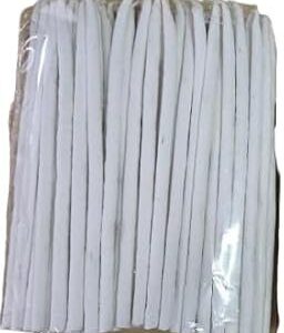 White Long Cotton Wicks (100g Without Ghee)